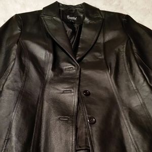 Ladies leather sport jacket
